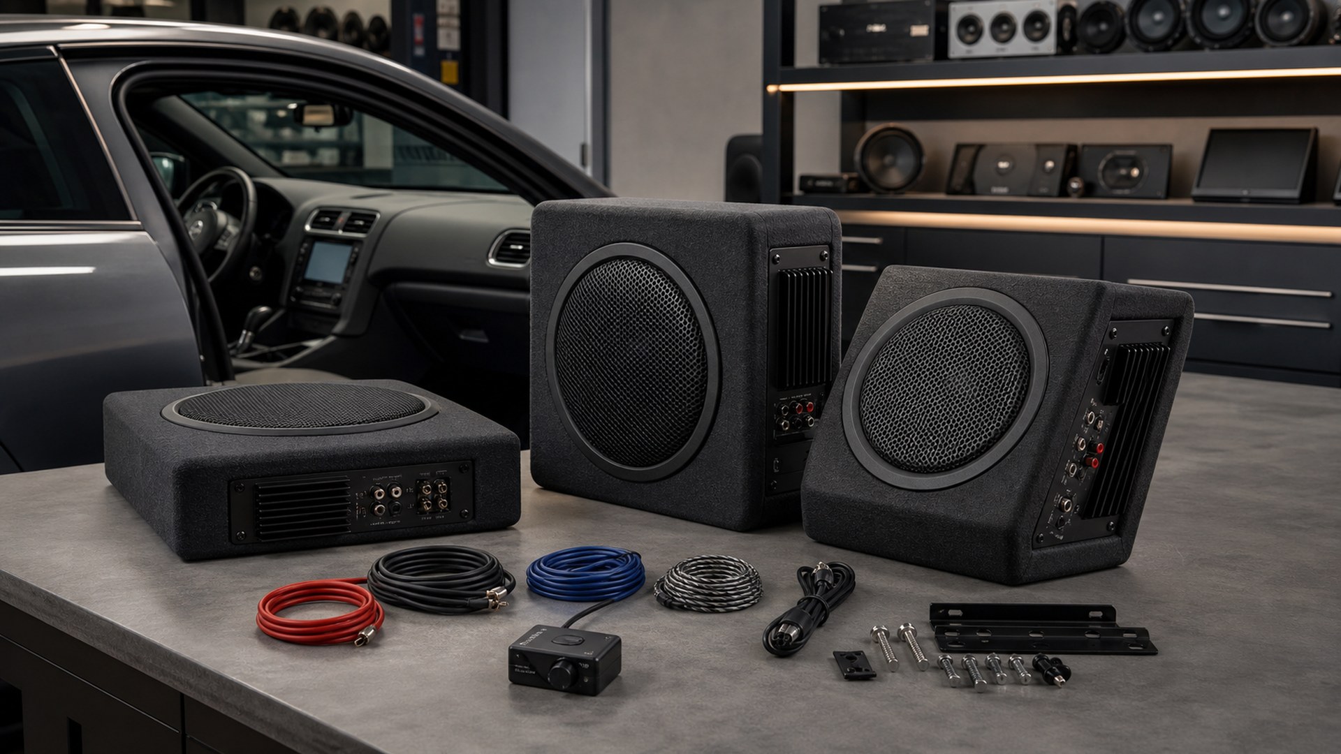 How to Choose Powered Subwoofer Systems for Car Audio Systems Feature Comparisons