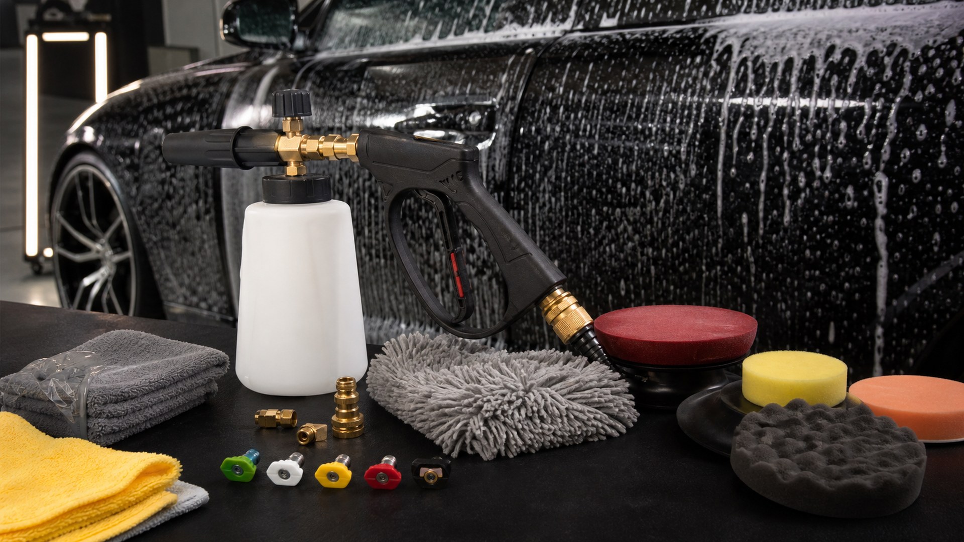 How to Choose Pressure Washer Foam Guns for Exterior Correction Projects