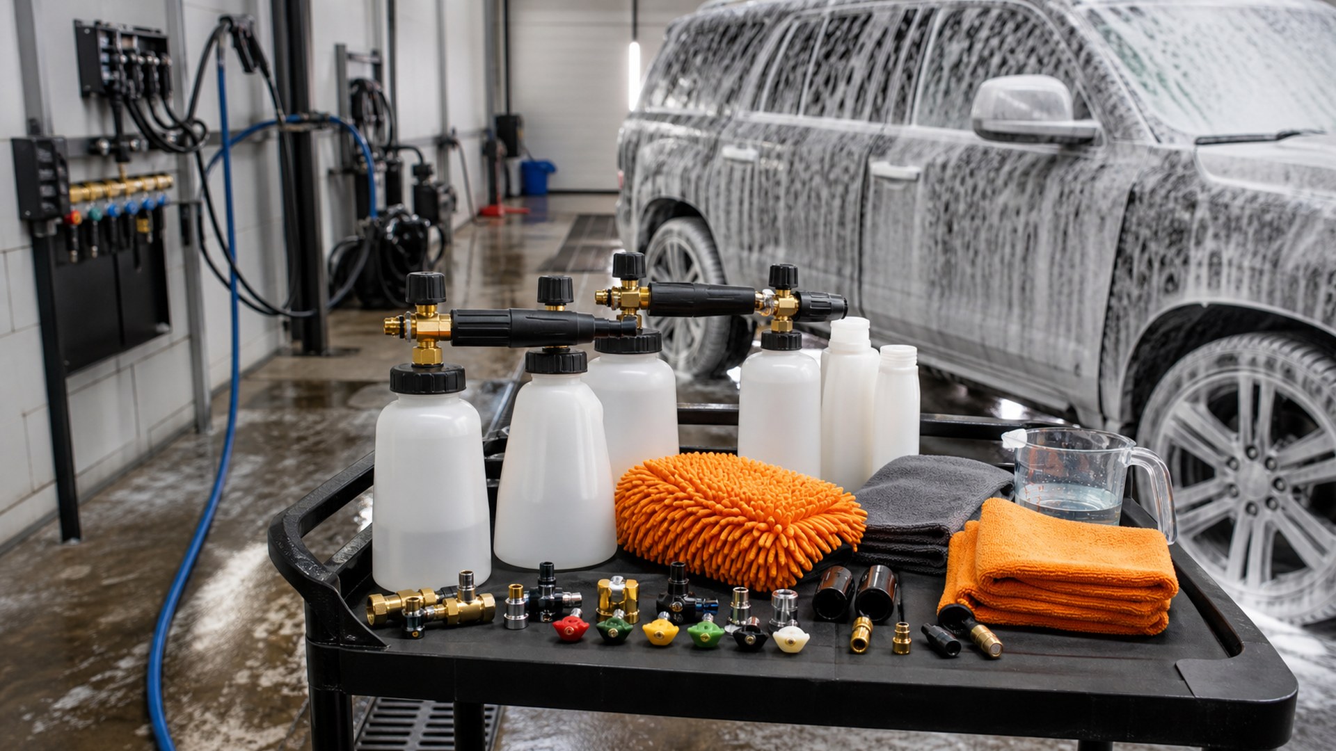 How to Choose Pressure Washer Foam Guns for Professional Detailer Workflows