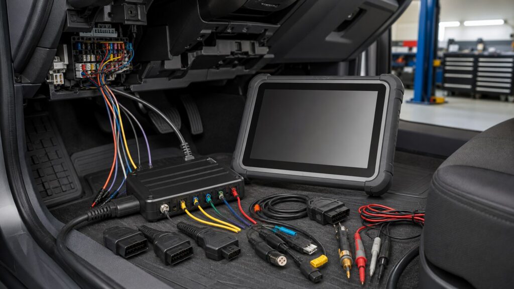 professional obd2 scanners shopping setup for installation and wiring requirements with practical vehicle-focused details