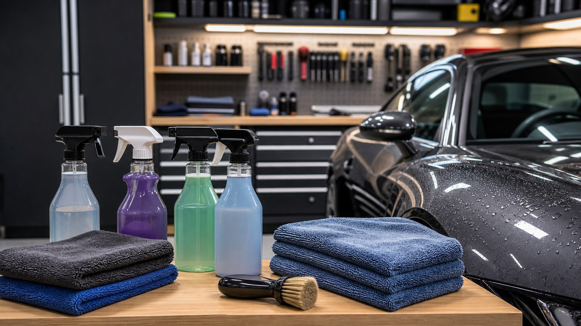How to Choose Quick Detailer Sprays for Garage Detailing Setups