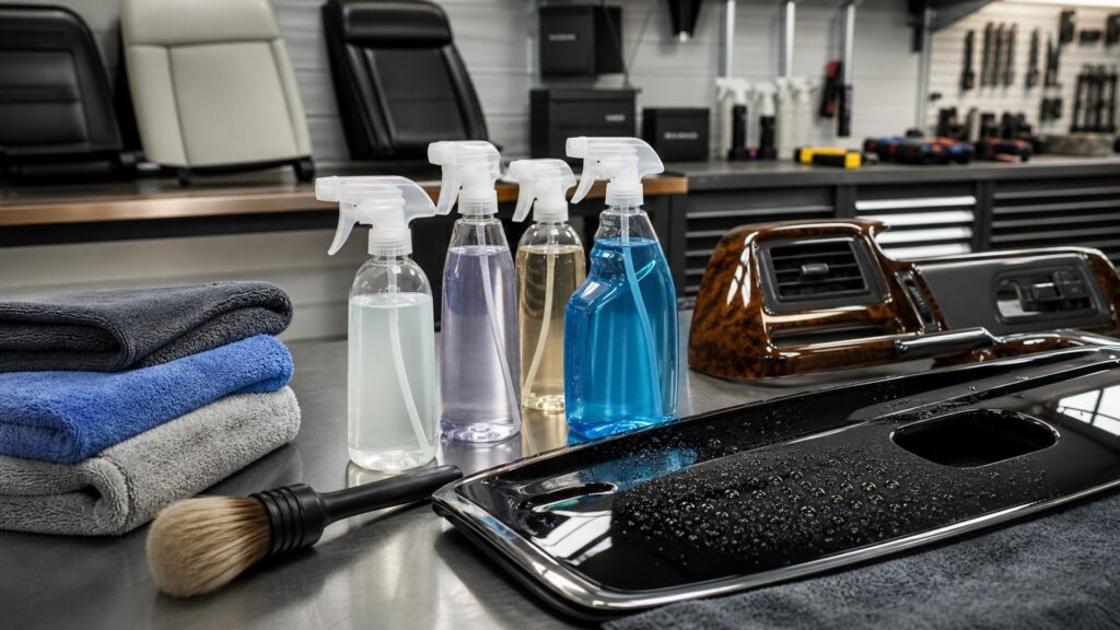 quick detailer sprays shopping setup for interior restoration projects with practical vehicle-focused details