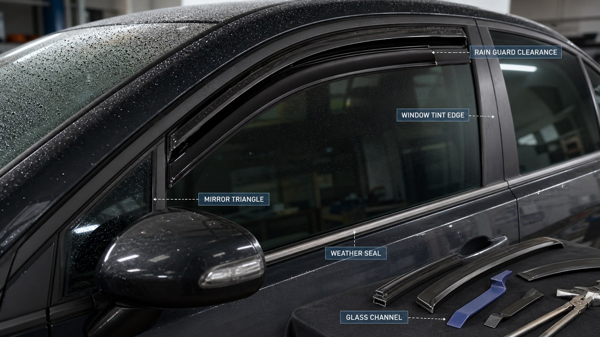 How to Choose Rain Guards for Window Accessories Installation Planning