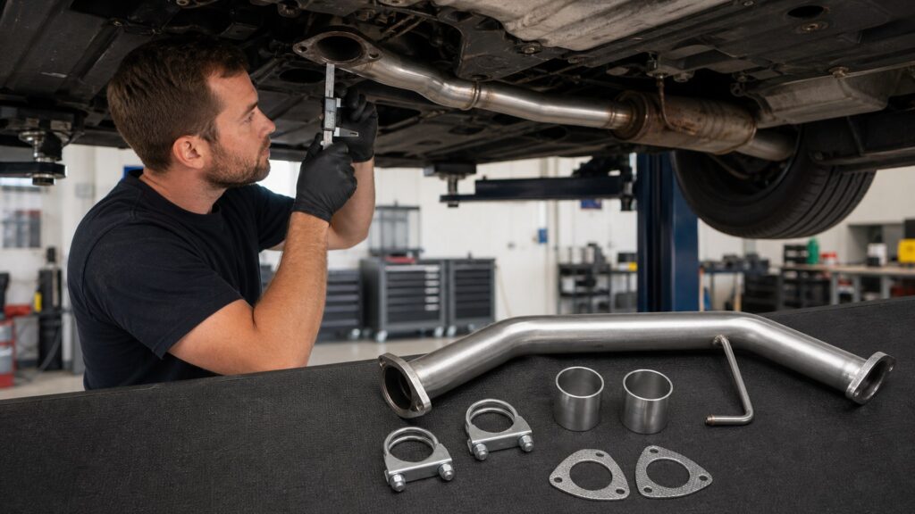 resonator delete kits shopping setup for exhaust systems compatibility checks with practical vehicle-focused details