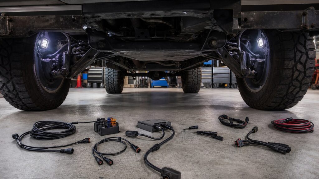 rock lights shopping setup for wiring and mounting planning with practical vehicle-focused details