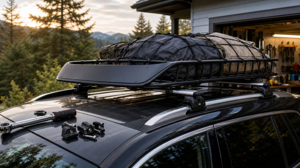 roof basket carriers shopping setup for roof cargo systems installation planning with practical vehicle-focused details