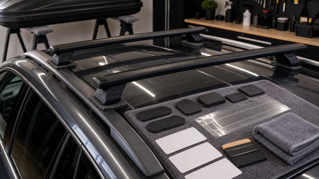 roof cargo systems shopping setup for paint and body protection with practical vehicle-focused details