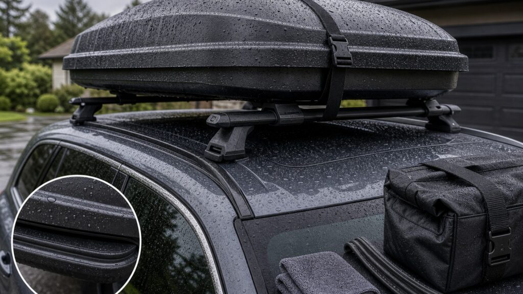 roof cargo systems shopping setup for weather and road protection with practical vehicle-focused details