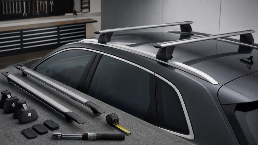 roof rack cross bars shopping setup for roof cargo systems installation planning with practical vehicle-focused details