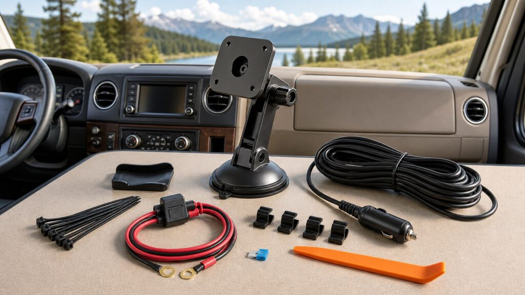 rv gps units shopping setup for installation and wiring requirements with practical vehicle-focused details