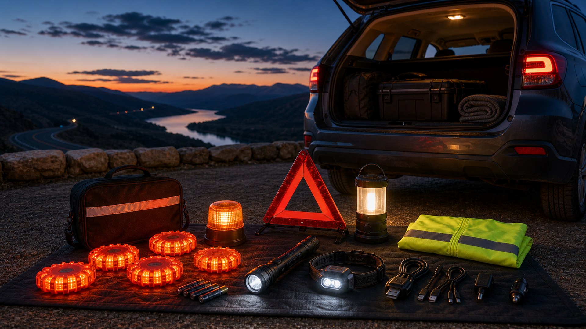 How to Choose Safety Lighting for Long-Distance Road Trips