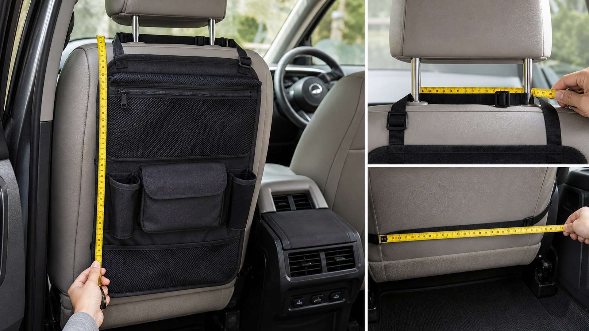 How to Choose Seat Back Organizers for Interior Fitment Checks