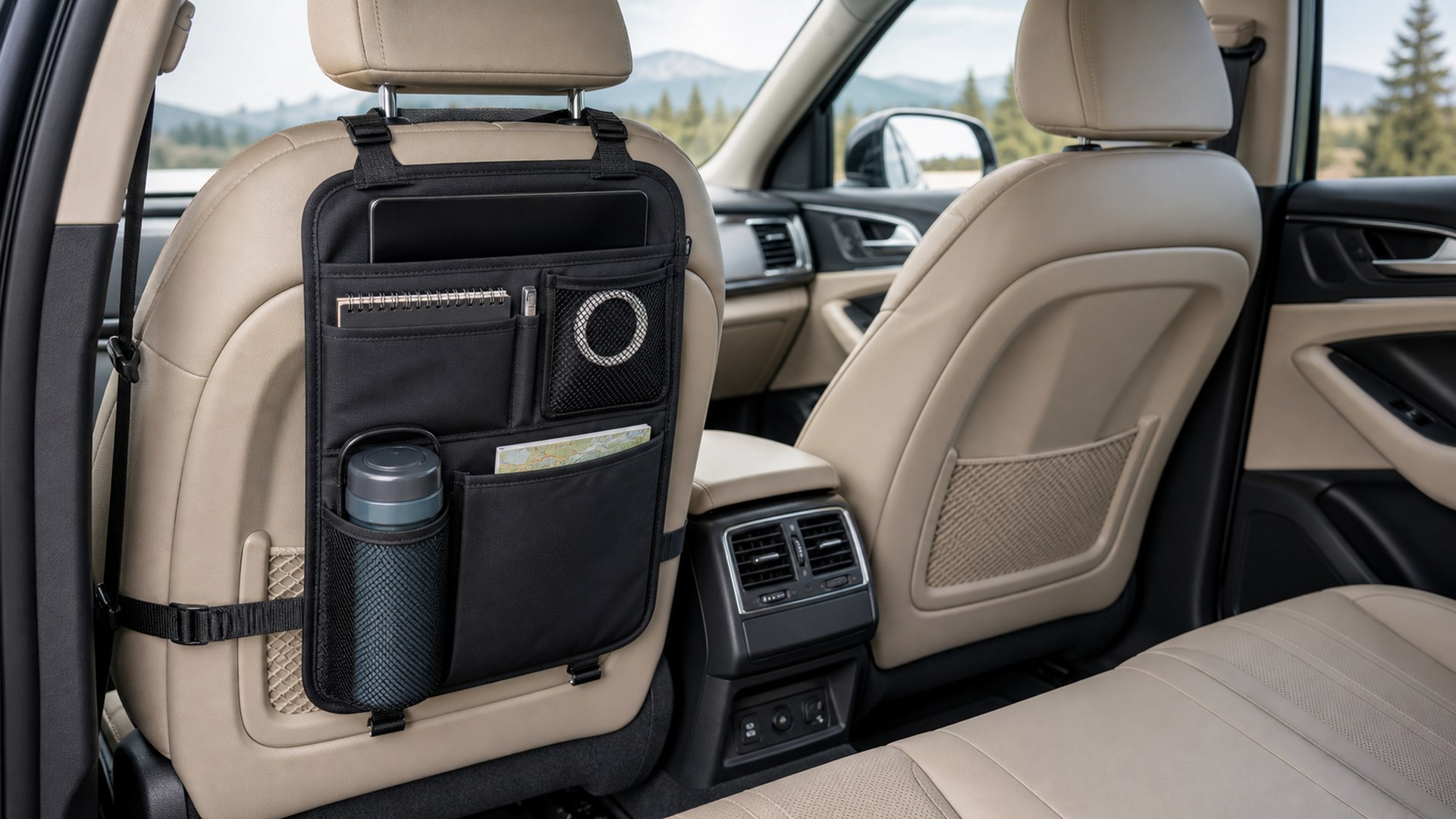 How to Choose Seat Back Organizers for Seat, Dash, and Console Layouts