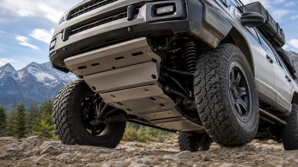 skid plates shopping setup for vehicle weight and payload limits with practical vehicle-focused details