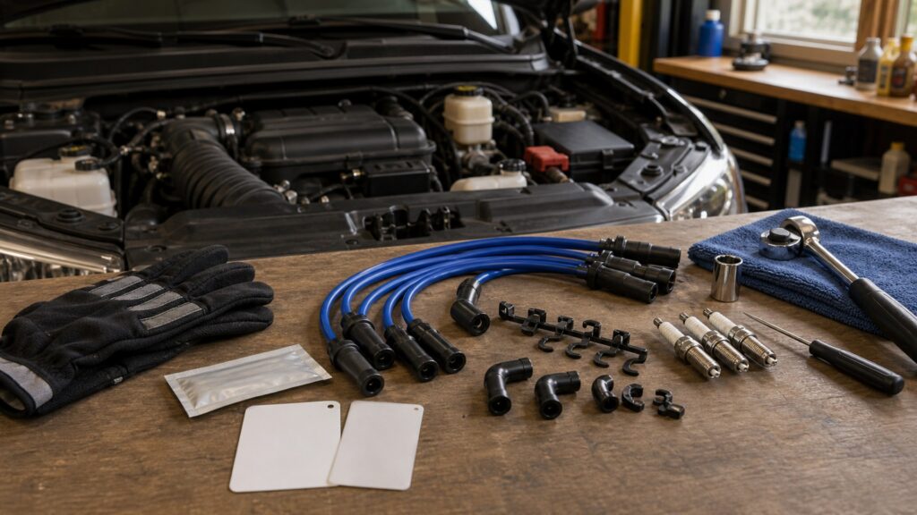 spark plug wires shopping setup for ignition components preventive maintenance with practical vehicle-focused details