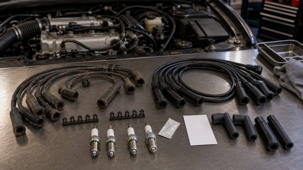 spark plug wires shopping setup for oem replacement planning with practical vehicle-focused details