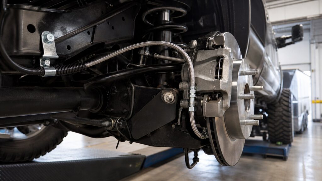 steel brake lines shopping setup for towing and load performance with practical vehicle-focused details