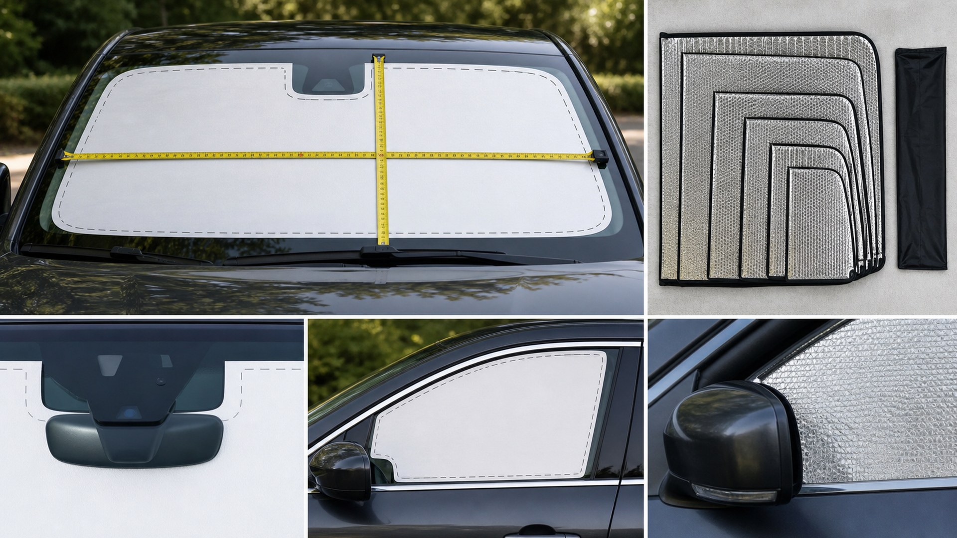 How to Choose Sun Shades for Interior Fitment Checks