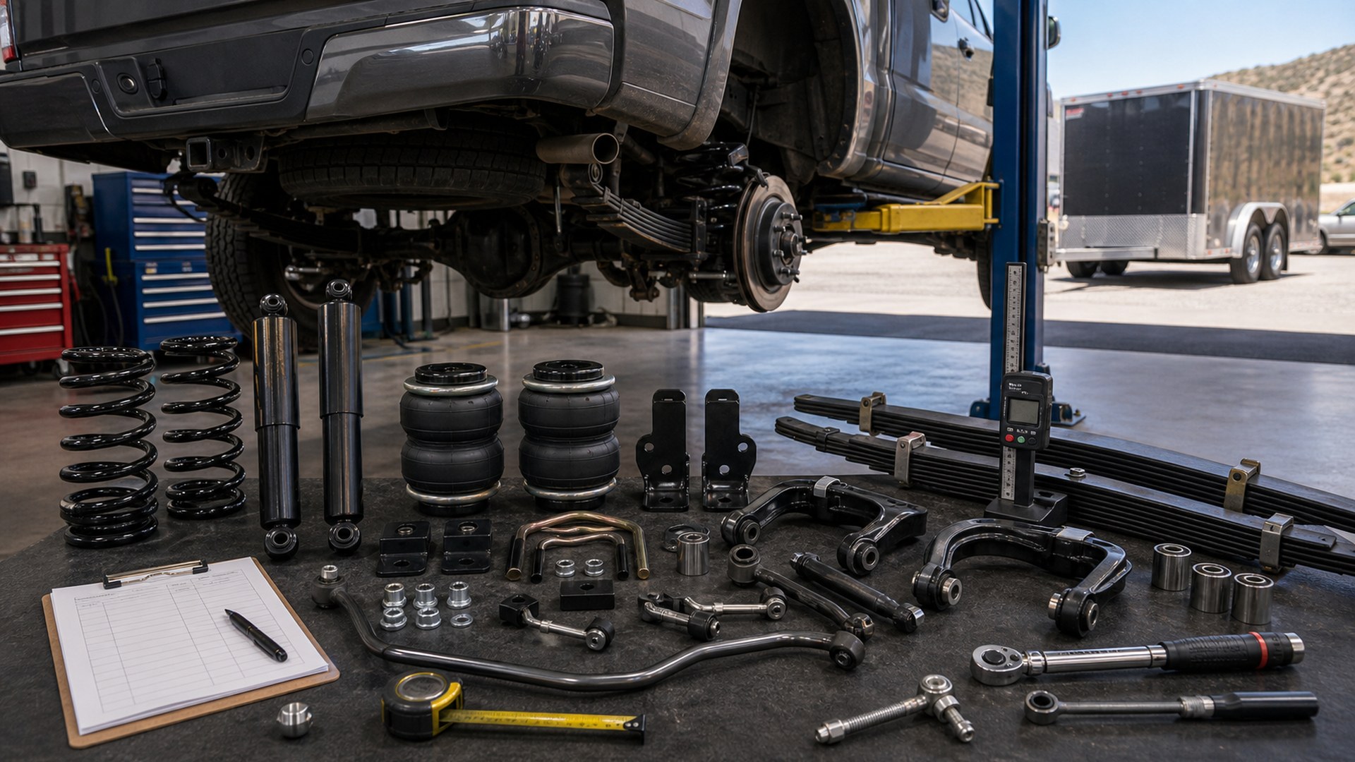 How to Choose Suspension Upgrades for Towing and Load Performance