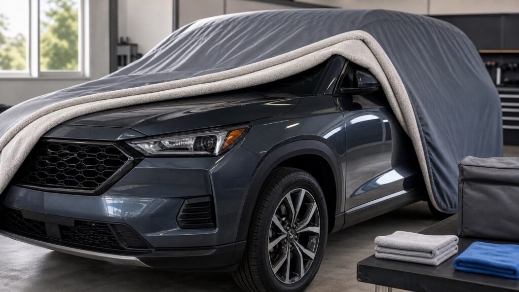 suv covers shopping setup for paint and body protection with practical vehicle-focused details