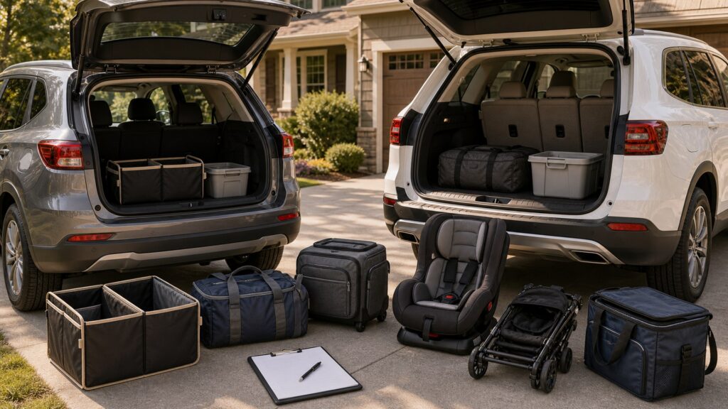 suvs & crossovers shopping setup for family and cargo needs with practical vehicle-focused details