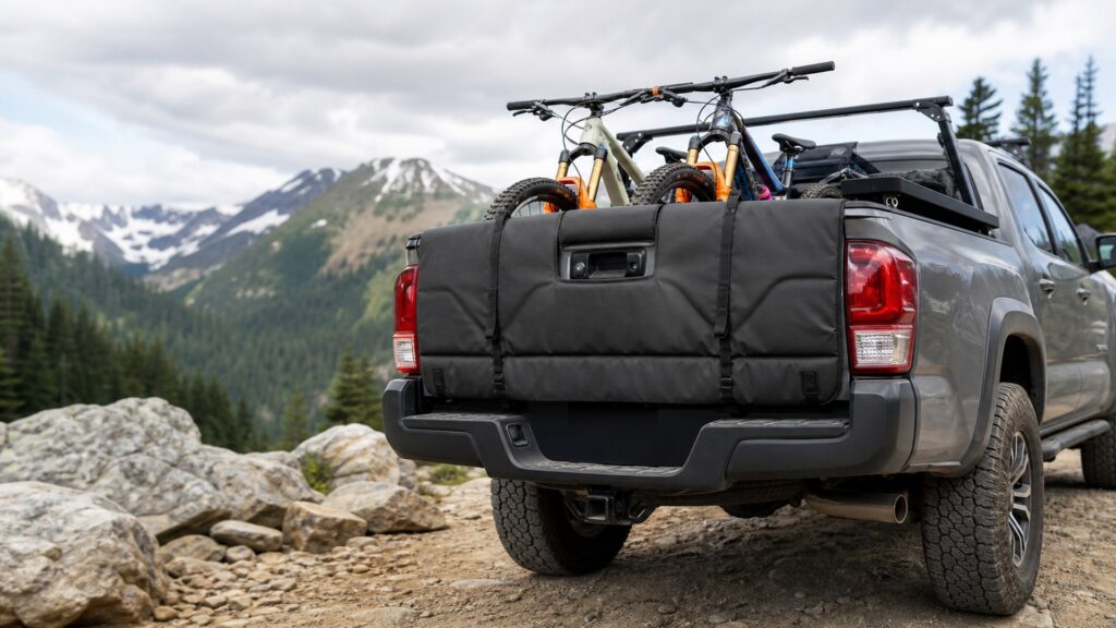 tailgate pads shopping setup for off-road and travel setups with practical vehicle-focused details