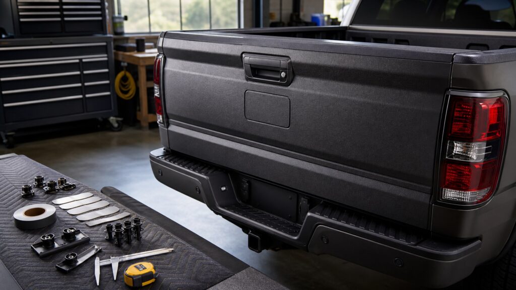 tailgate protectors shopping setup for body protection installation planning with practical vehicle-focused details