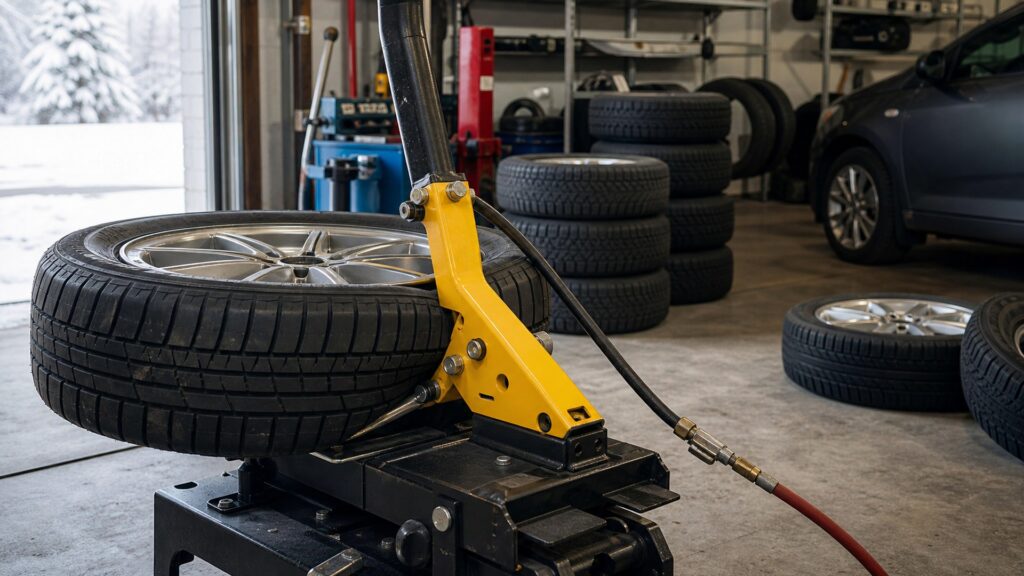 tire bead breakers shopping setup for seasonal driving conditions with practical vehicle-focused details