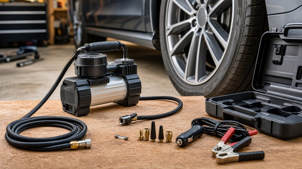 tire inflators shopping setup for tire maintenance tools maintenance planning with practical vehicle-focused details