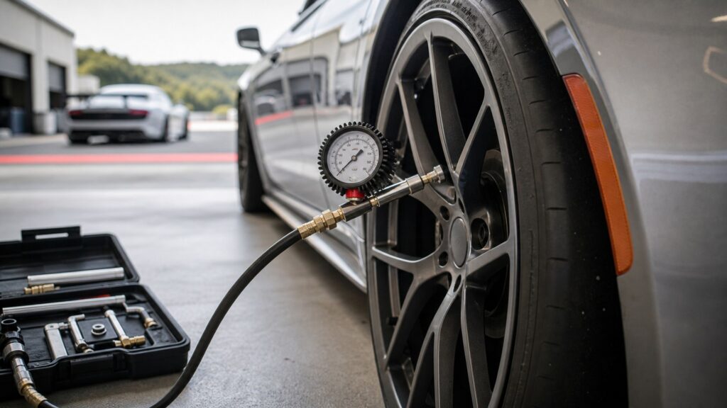 tire pressure gauges shopping setup for performance handling goals with practical vehicle-focused details