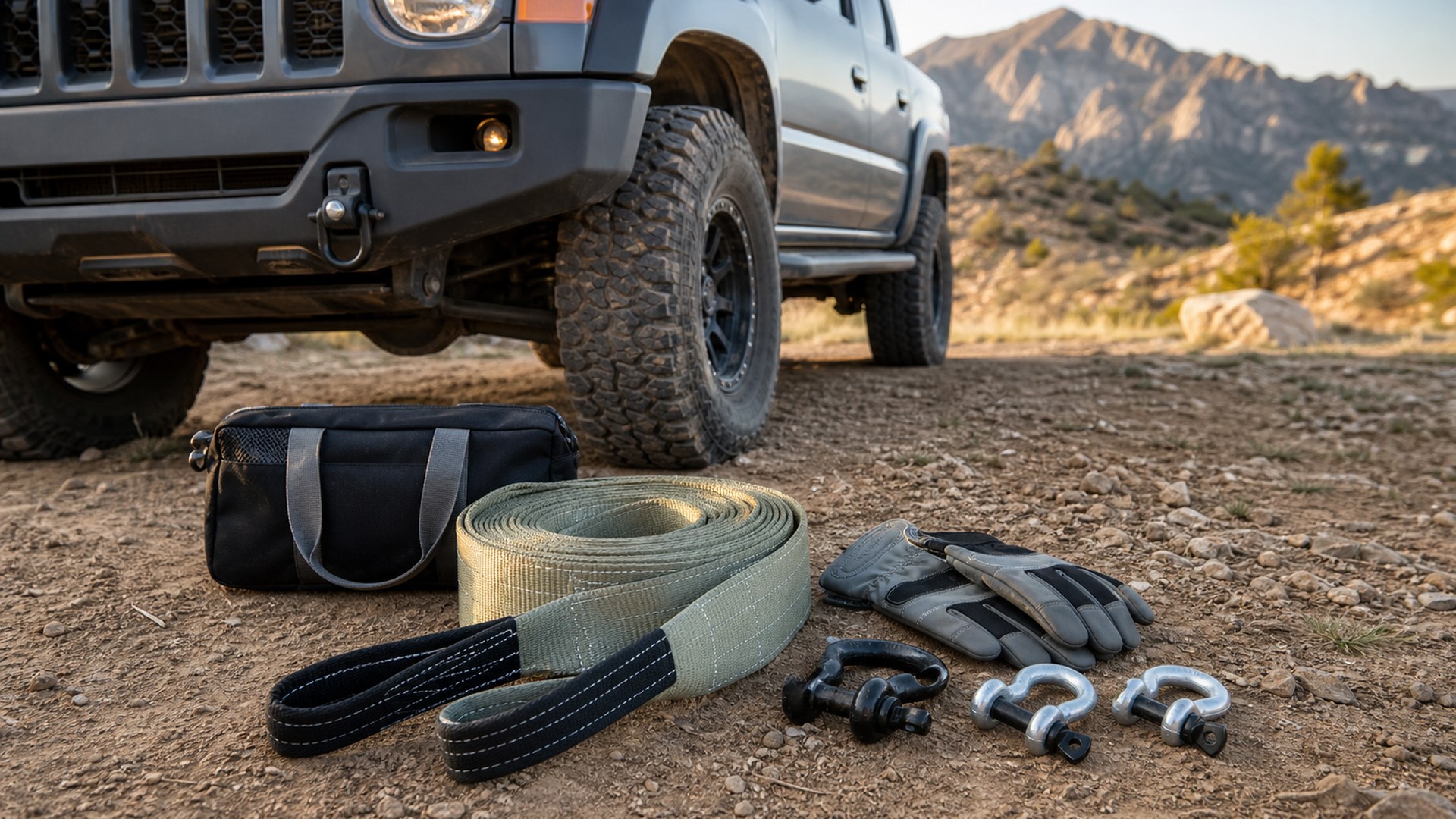How to Choose Tow Straps for Vehicle Weight and Payload Limits