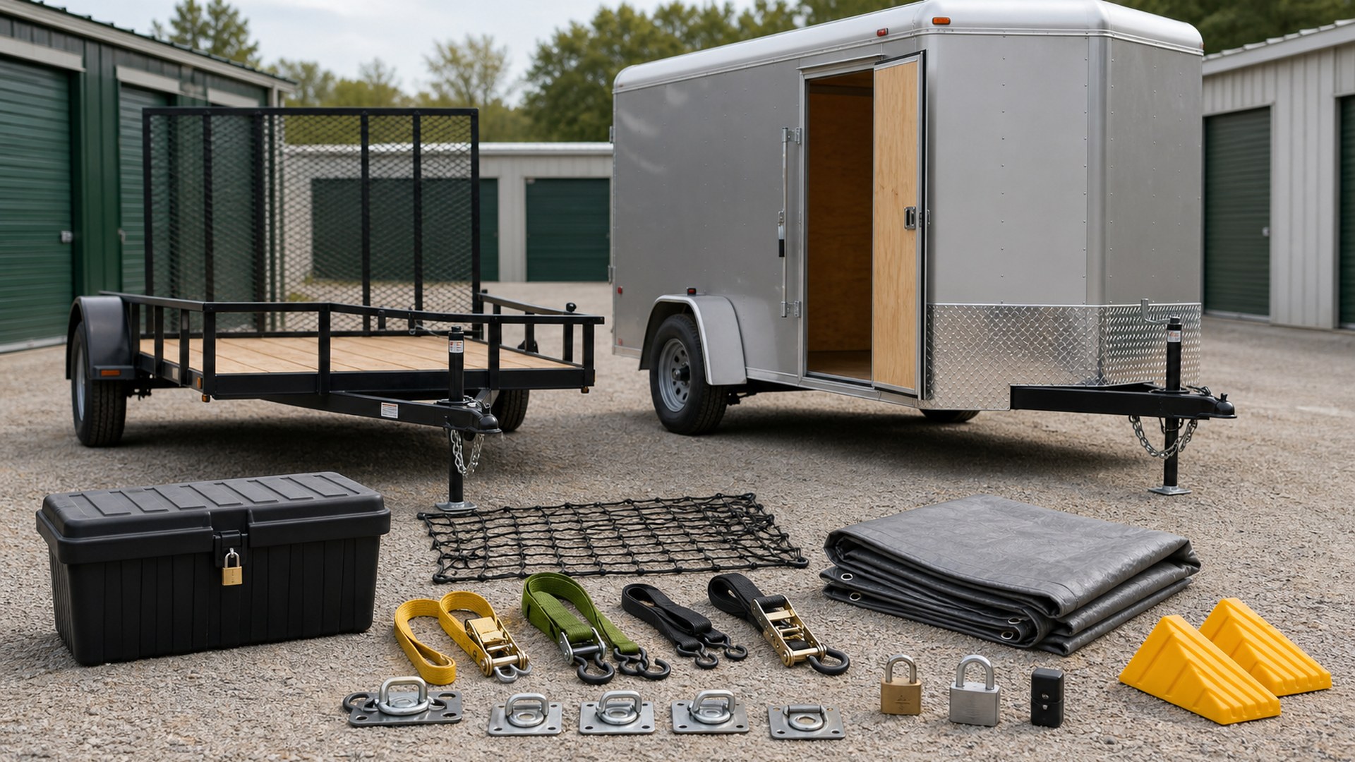 How to Choose Trailer Types for Cargo Security and Storage