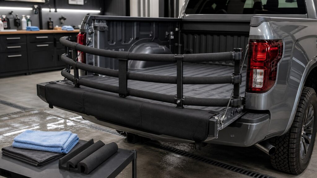 truck bed extenders shopping setup for paint and body protection with practical vehicle-focused details