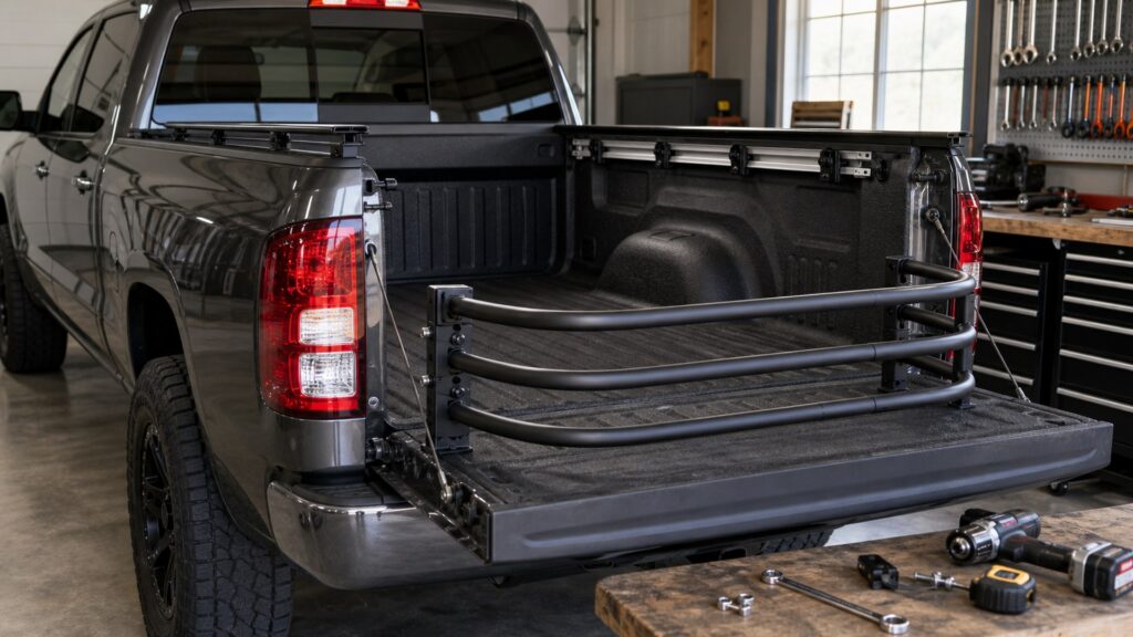 truck bed extenders shopping setup for truck bed accessories installation planning with practical vehicle-focused details