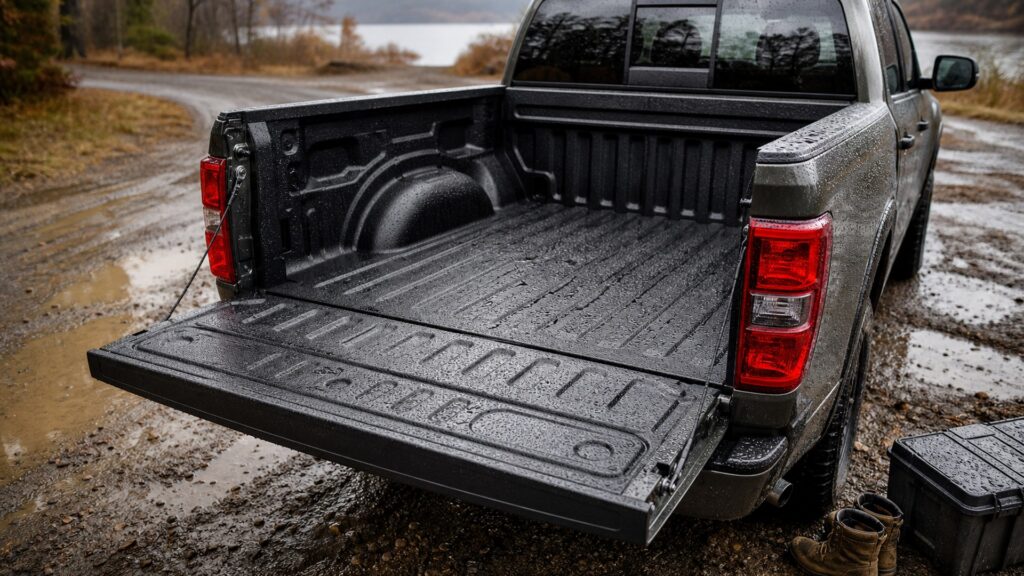 truck bed liners shopping setup for weather and road protection with practical vehicle-focused details