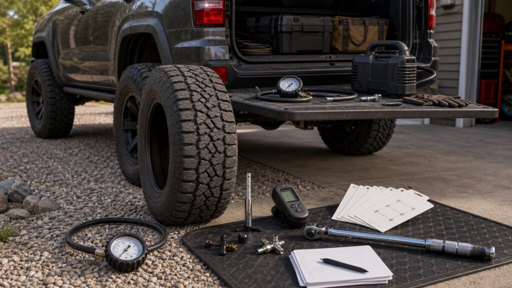 truck & suv tires shopping setup for truck & suv tires maintenance planning with practical vehicle-focused details