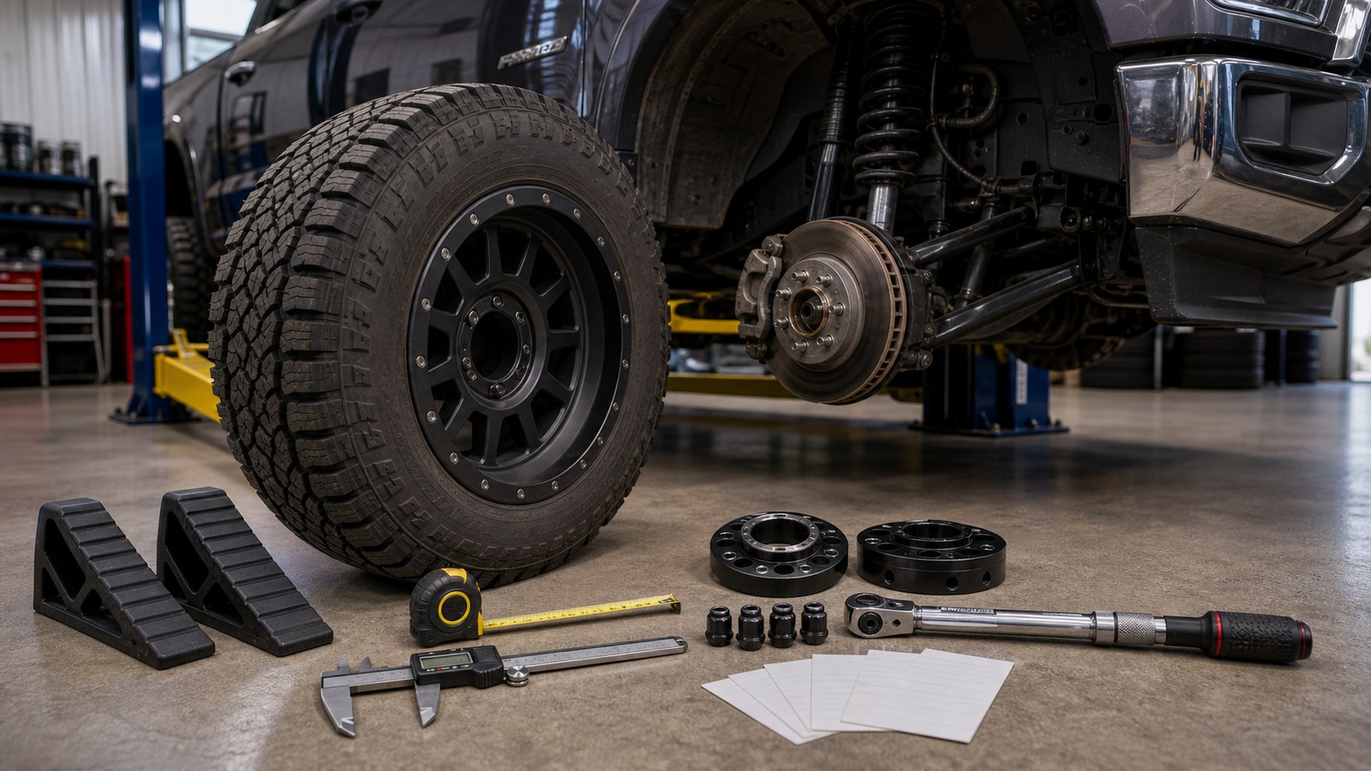 How to Choose Truck & SUV Tires for Wheel Size and Clearance Checks
