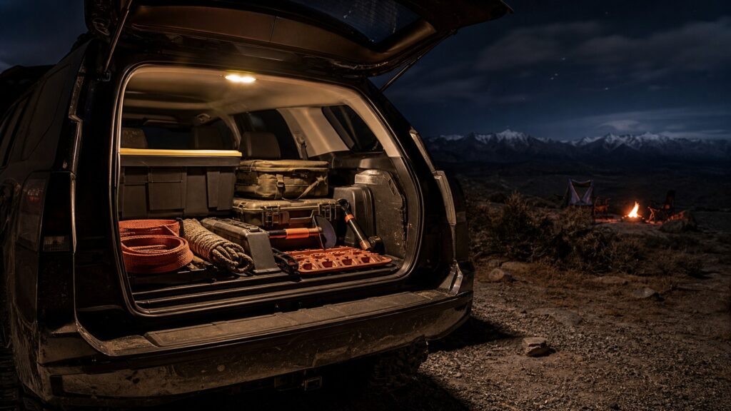 trunk lighting kits shopping setup for off-road lighting setups with practical vehicle-focused details