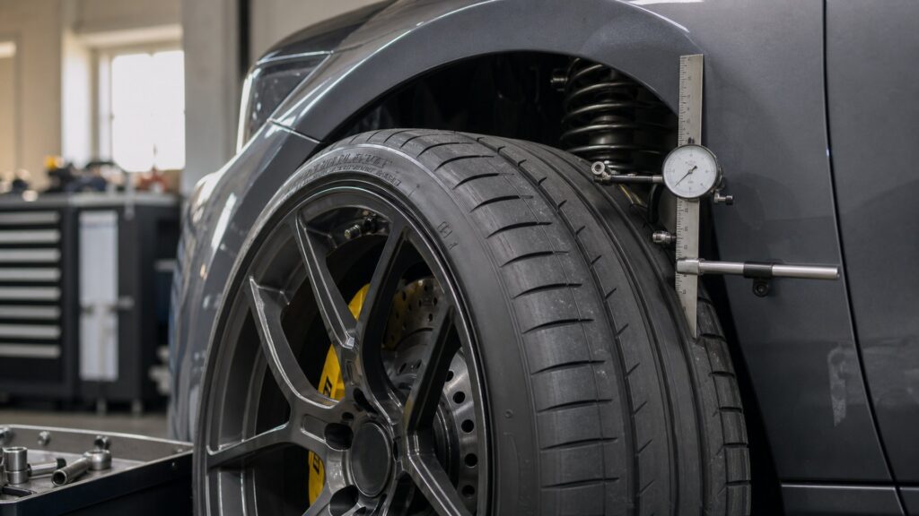 ultra high performance tires shopping setup for wheel size and clearance checks with practical vehicle-focused details