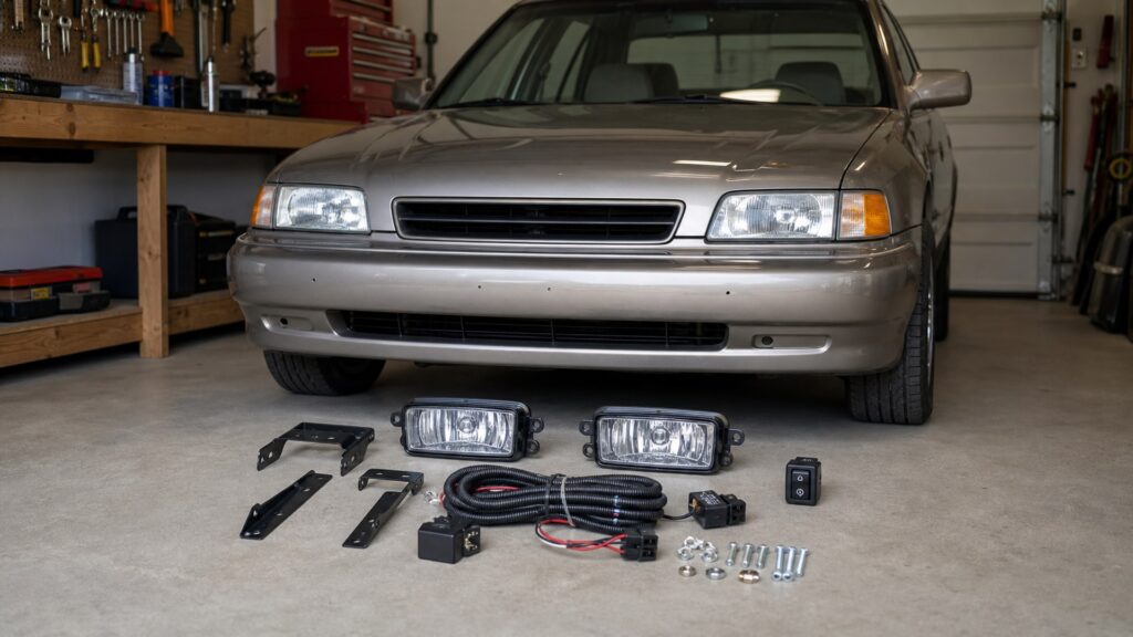 universal fog lights shopping setup for fog lights upgrade projects with practical vehicle-focused details