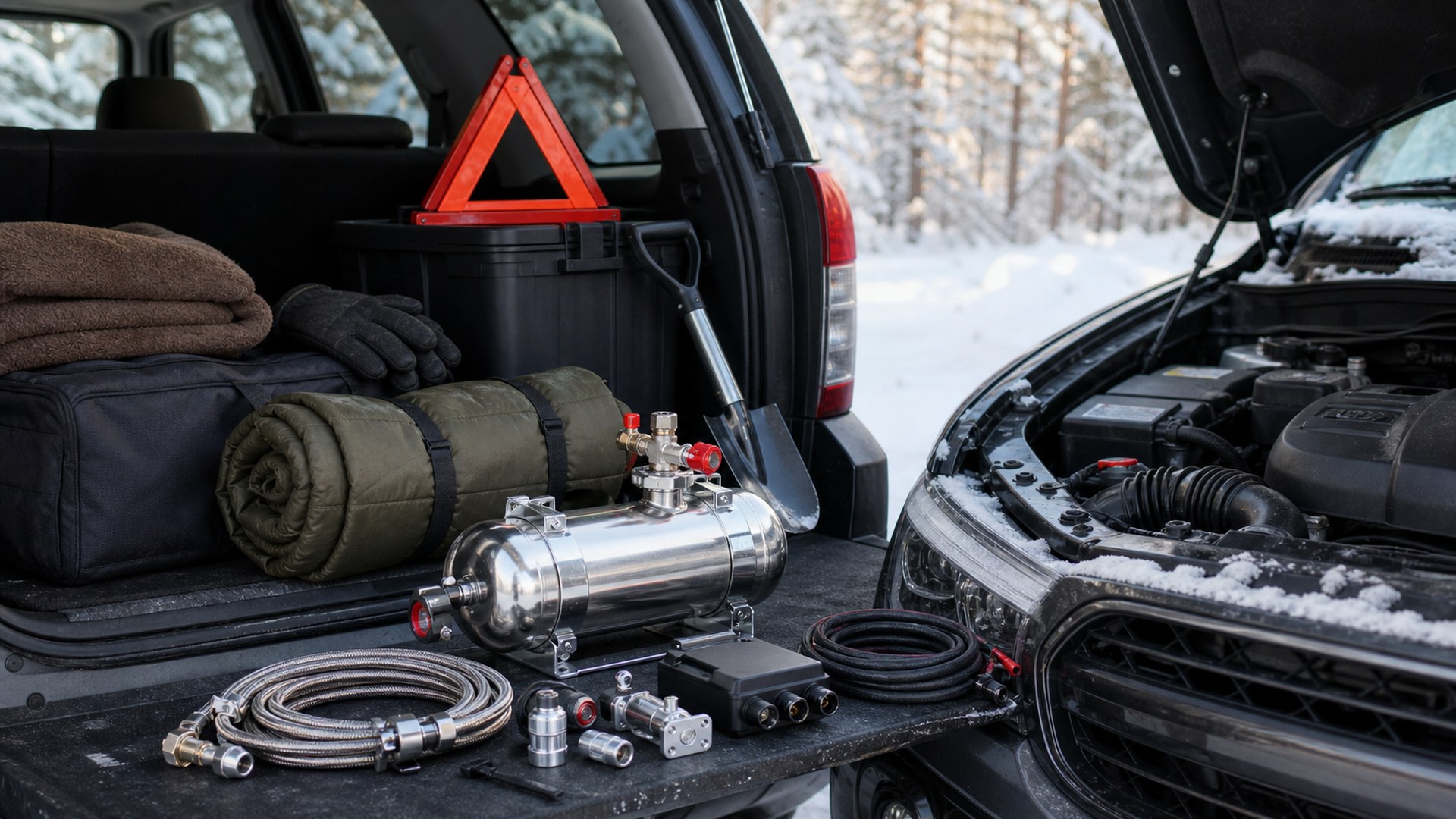 How to Choose Vehicle Fire Suppressant Systems for Winter Travel Kits