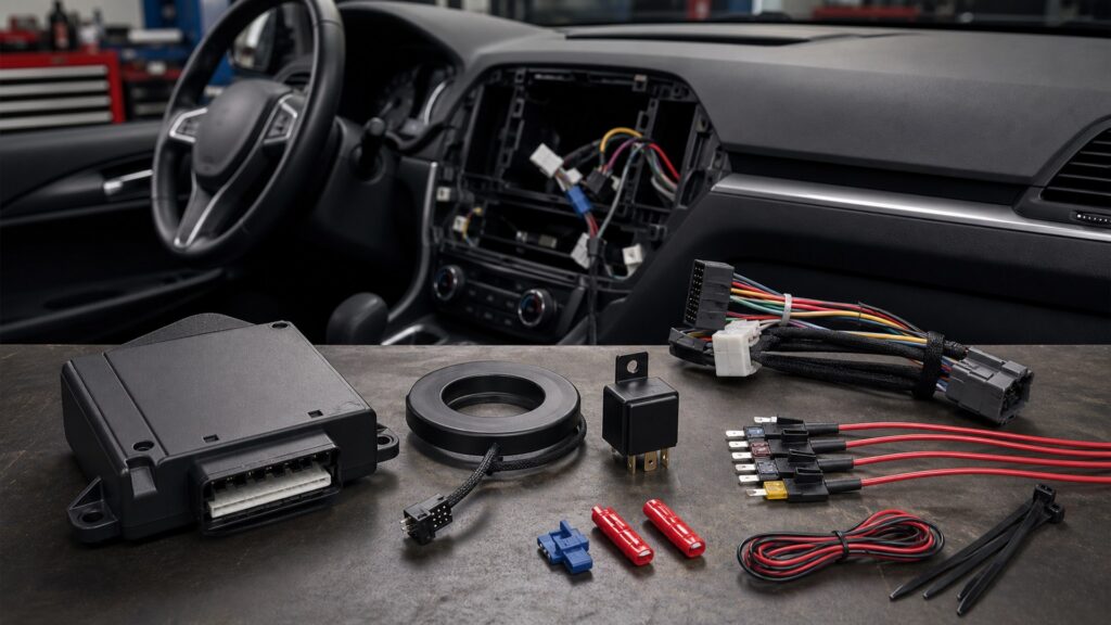 vehicle immobilizers shopping setup for in-dash upgrade planning with practical vehicle-focused details