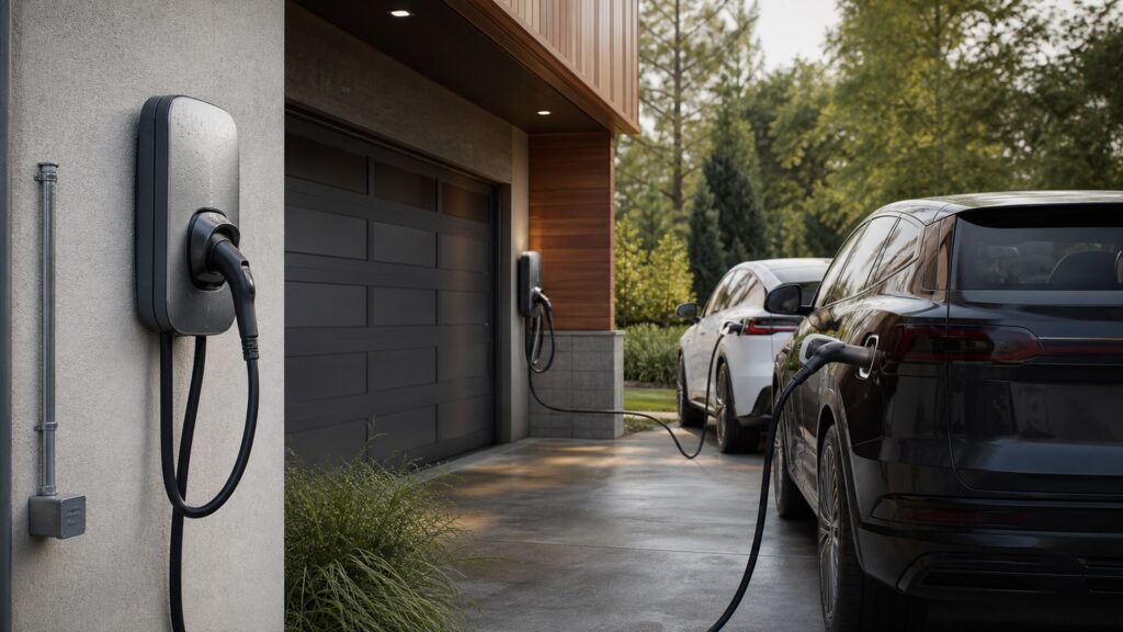 weatherproof ev chargers shopping setup for multi-ev households with practical vehicle-focused details