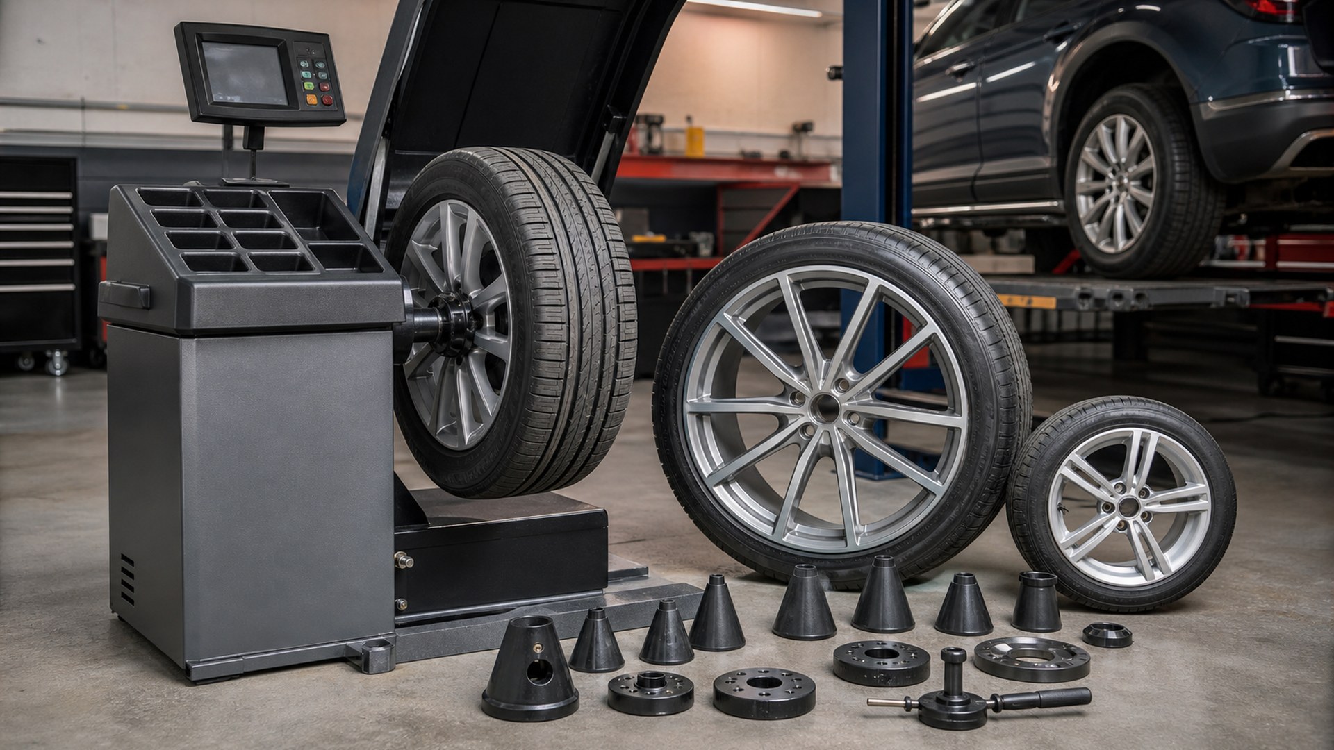 How to Choose Wheel Balancing Tools for Wheel Size and Clearance Checks