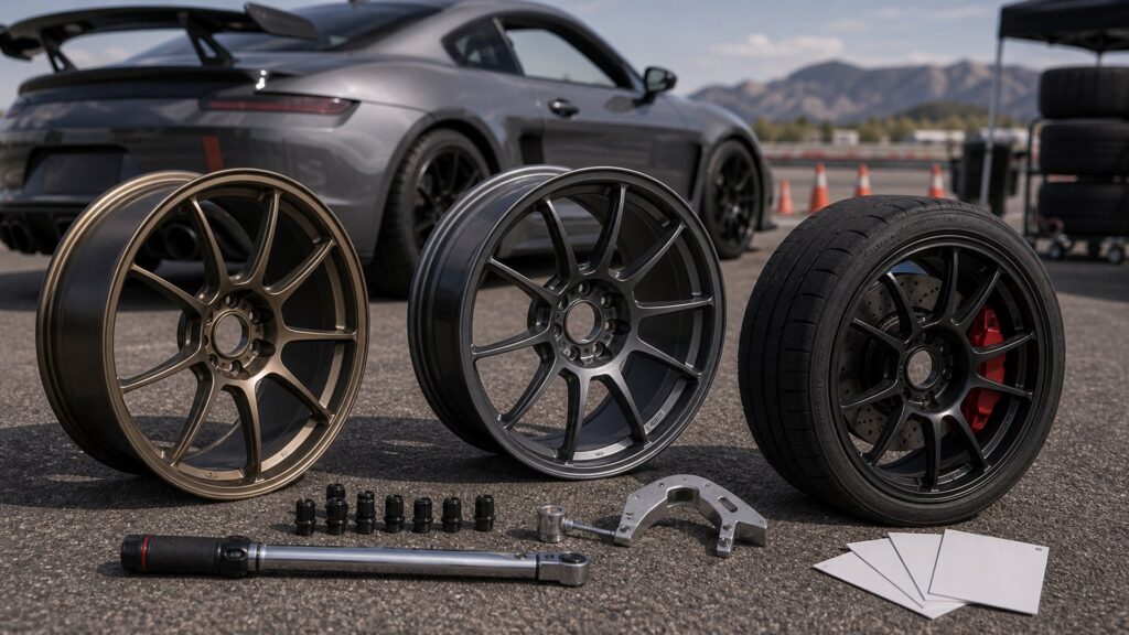 wheels & rims shopping setup for performance handling goals with practical vehicle-focused details