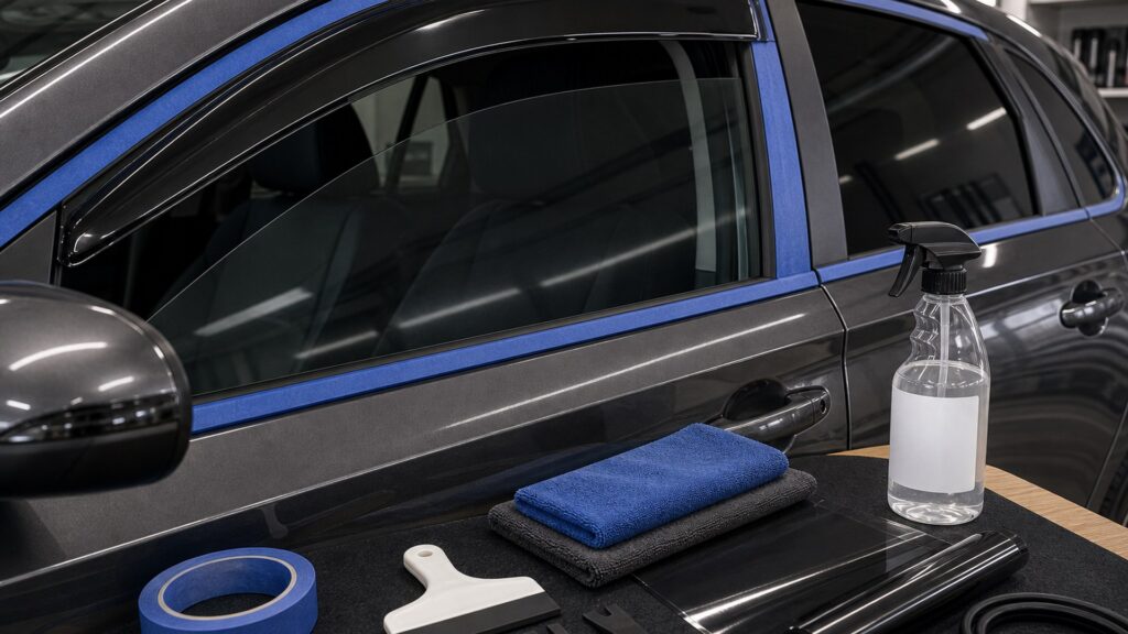 window accessories shopping setup for paint and body protection with practical vehicle-focused details
