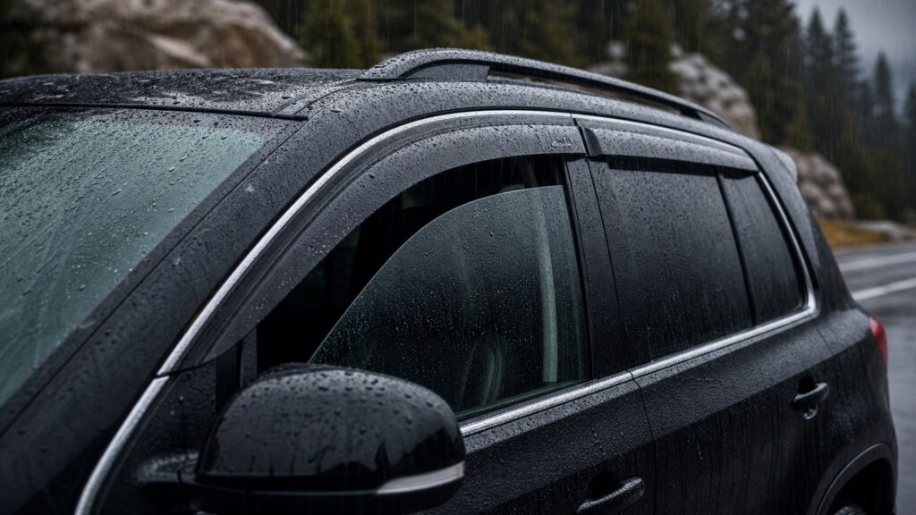 window deflectors shopping setup for weather and road protection with practical vehicle-focused details