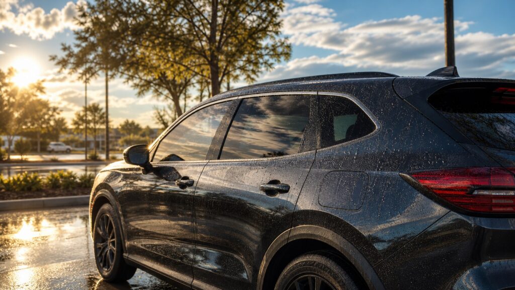 window tint kits shopping setup for weather and road protection with practical vehicle-focused details