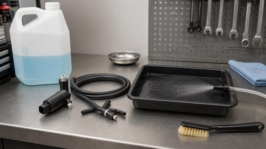 windshield washer pumps shopping setup for windshield components preventive maintenance with practical vehicle-focused details