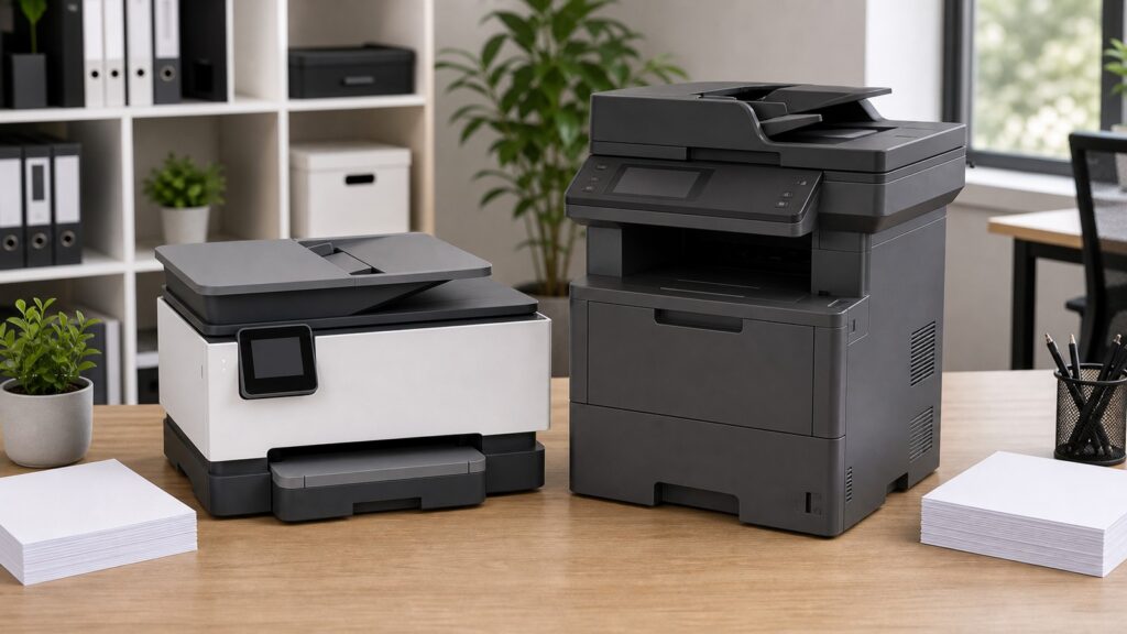 HP OfficeJet Pro 9125e vs Brother MFC-L8905CDW business comparison image